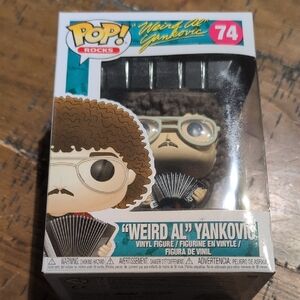 Funko Pop! Rocks Weird Al Yankovic Vinyl Figure - Brown and Black
